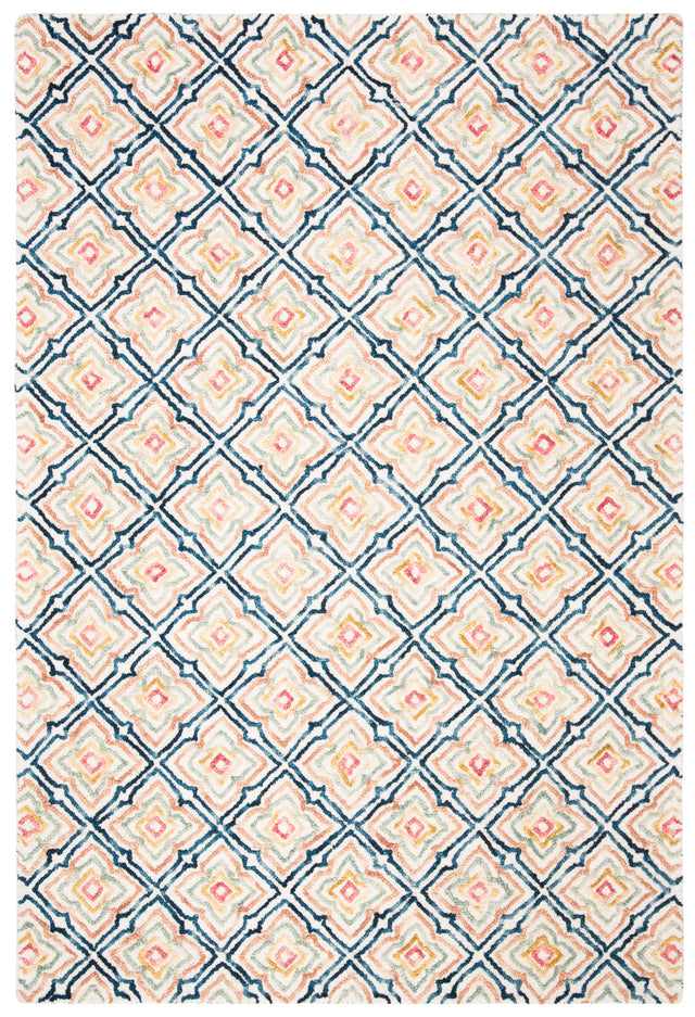 Safavieh Trace Trc512A Ivory/Navy Rugs.