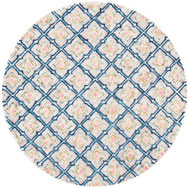 Safavieh Trace Trc512A Ivory/Navy Rugs.