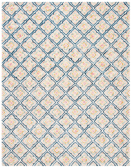 Safavieh Trace Trc512A Ivory/Navy Rugs.