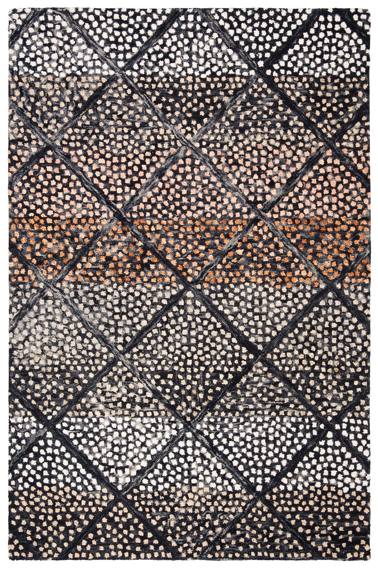 Safavieh Trace Trc513N Navy/Ivory Rugs.