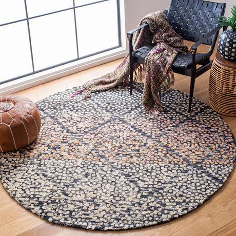 Safavieh Trace Trc513N Navy/Ivory Rugs.