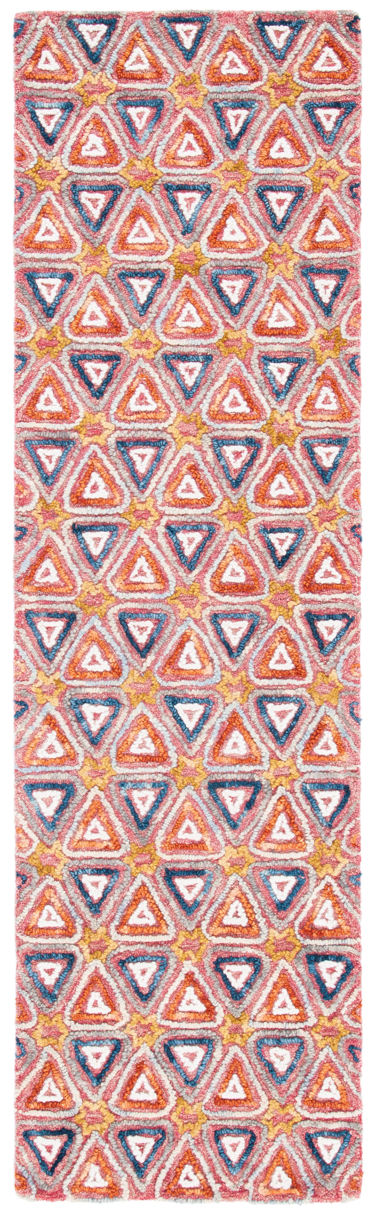 Safavieh Trace Trc514Q Red/Navy Rugs.