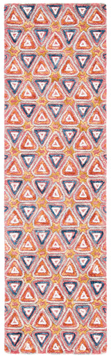 Safavieh Trace Trc514Q Red/Navy Rugs.