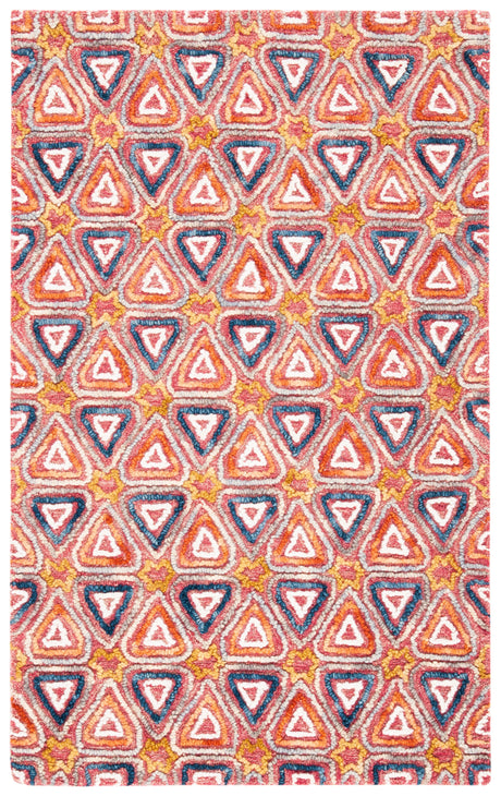 Safavieh Trace Trc514Q Red/Navy Rugs.