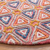 Safavieh Trace Trc514Q Red/Navy Rugs.