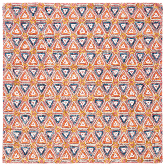 Safavieh Trace Trc514Q Red/Navy Rugs.