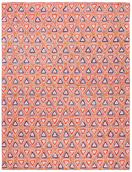 Safavieh Trace Trc514Q Red/Navy Rugs.