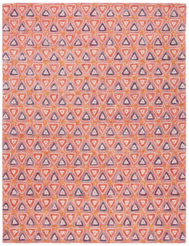 Safavieh Trace Trc514Q Red/Navy Rugs.