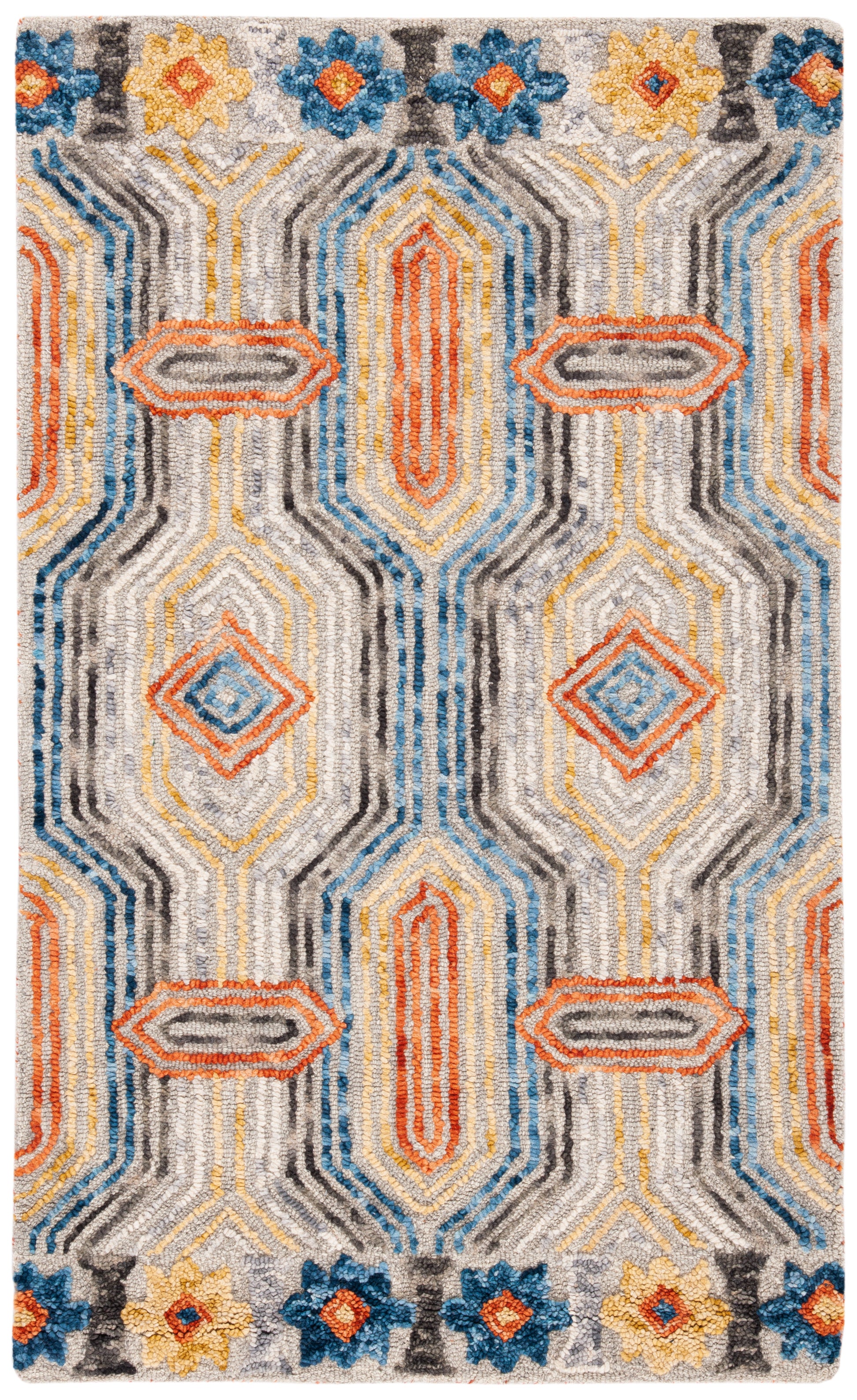 Safavieh Trace Trc515F Grey/Blue Area Rug