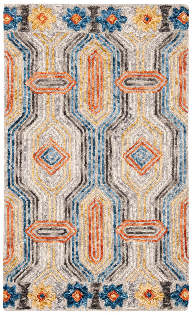 Safavieh Trace Trc515F Grey/Blue Rugs.
