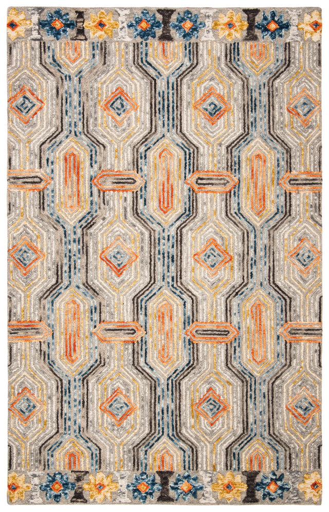 Safavieh Trace Trc515F Grey/Blue Rugs.