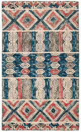 Safavieh Trace Trc516F Grey/Navy Rugs.