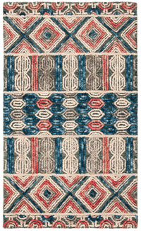 Safavieh Trace Trc516F Grey/Navy Area Rug