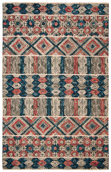 Safavieh Trace Trc516F Grey/Navy Rugs.