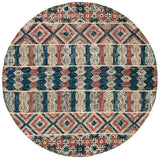 Safavieh Trace Trc516F Grey/Navy Rugs.