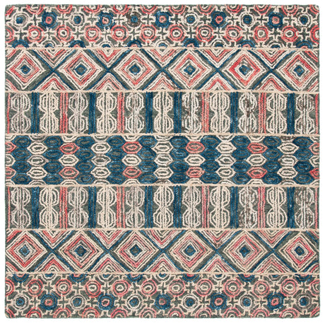 Safavieh Trace Trc516F Grey/Navy Rugs.