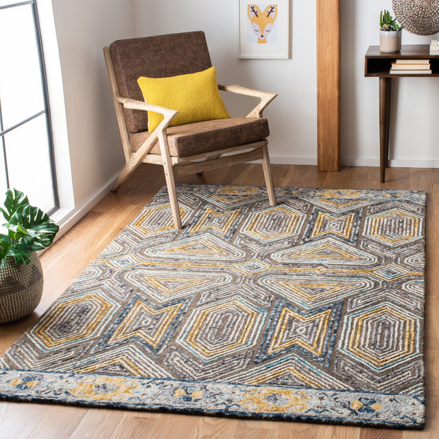 Safavieh Trace Trc518F Grey/Beige Rugs.