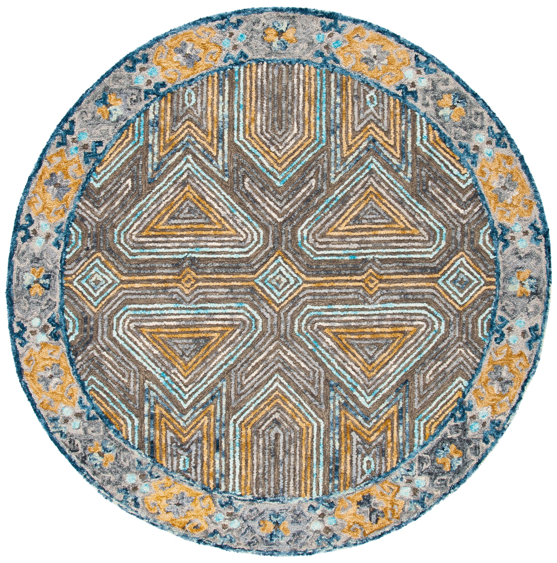 Safavieh Trace Trc518F Grey/Beige Area Rug