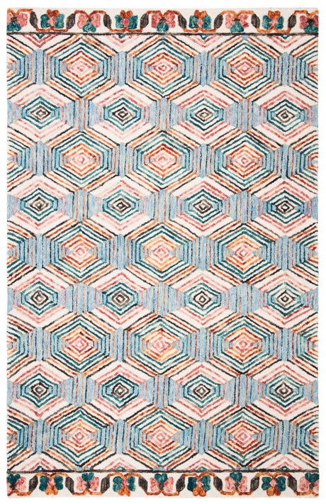 Safavieh Trace Trc522A Ivory/Light Blue Rugs.