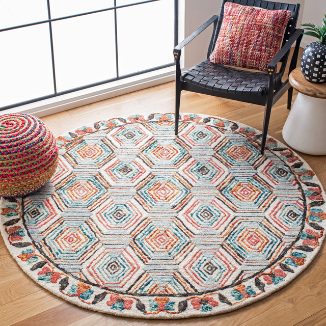 Safavieh Trace Trc522A Ivory/Light Blue Rugs.