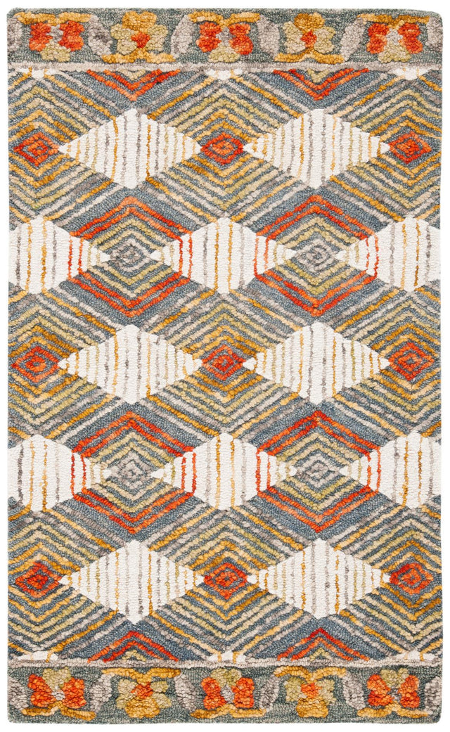 Safavieh Trace Trc522M Blue/Ivory Rugs.