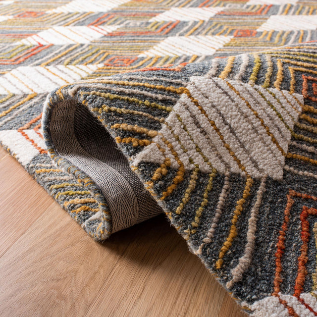 Safavieh Trace Trc522M Blue/Ivory Rugs.
