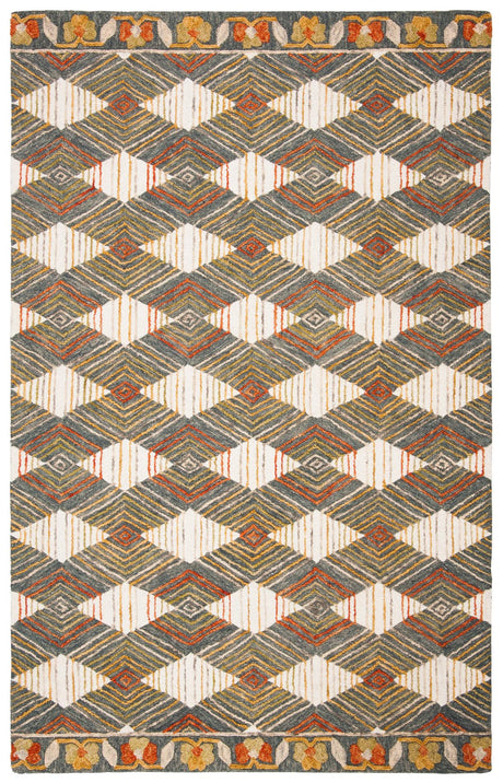 Safavieh Trace Trc522M Blue/Ivory Rugs.