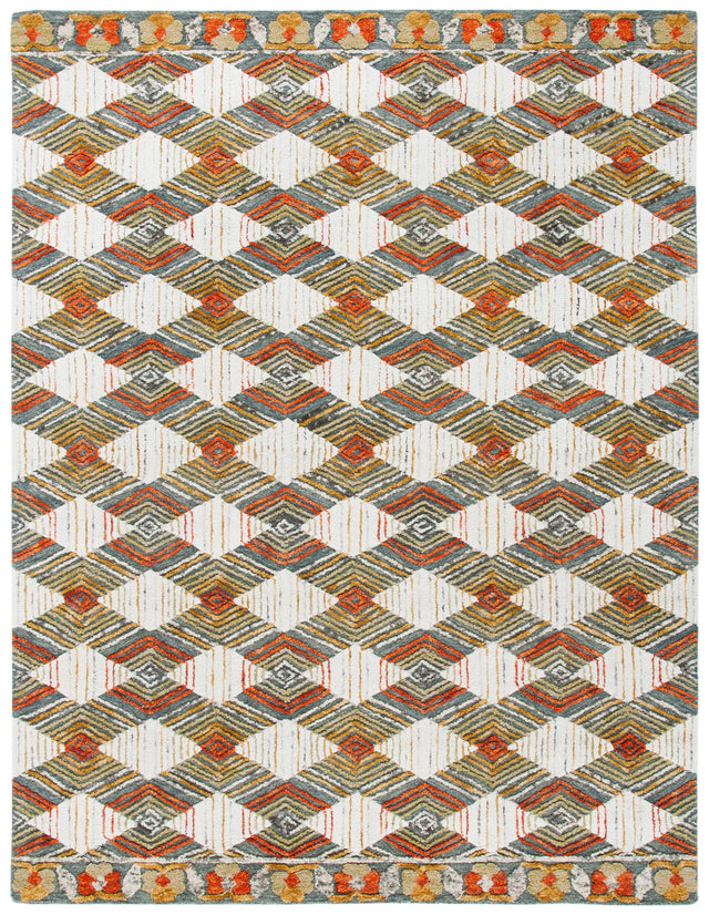 Safavieh Trace Trc522M Blue/Ivory Rugs.
