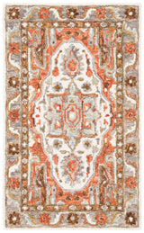 Safavieh Trace Trc523A Ivory/Red Rugs.