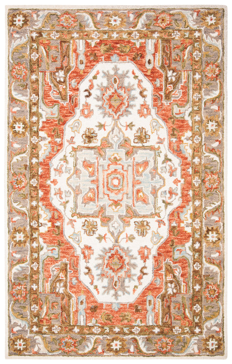 Safavieh Trace Trc523A Ivory/Red Rugs.