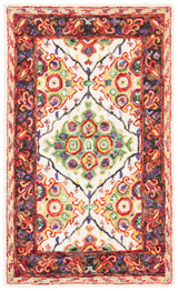 Safavieh Trace Trc524A Ivory/Red Rugs.