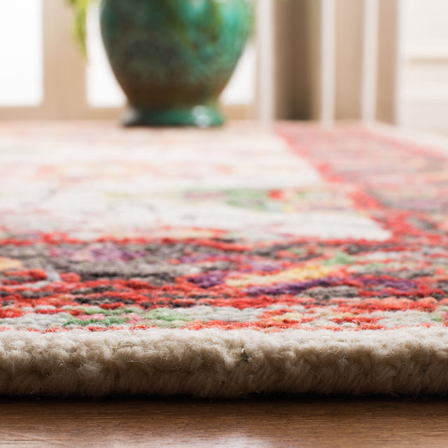 Safavieh Trace Trc524A Ivory/Red Rugs.