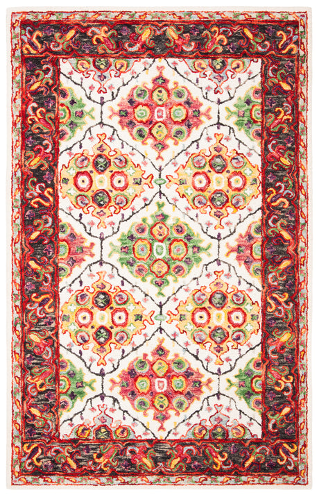 Safavieh Trace Trc524A Ivory/Red Rugs.