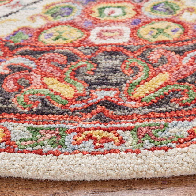 Safavieh Trace Trc524A Ivory/Red Rugs.