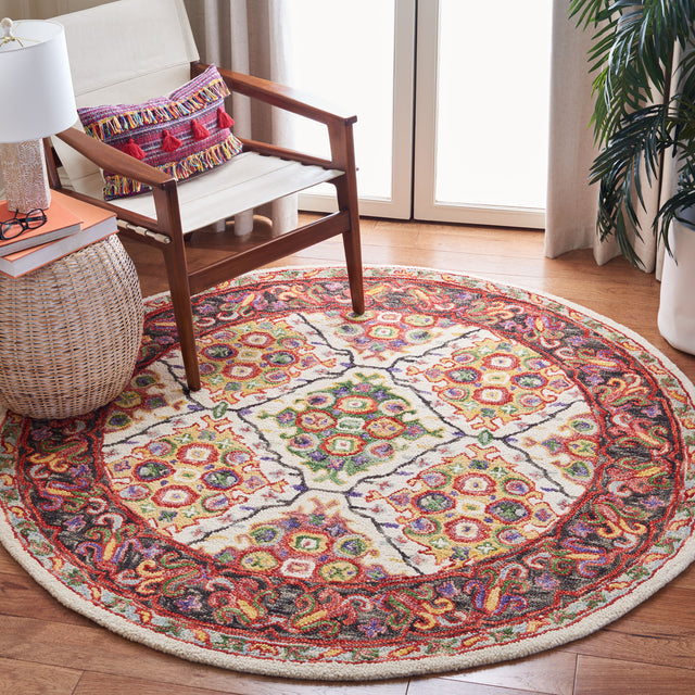 Safavieh Trace Trc524A Ivory/Red Rugs.