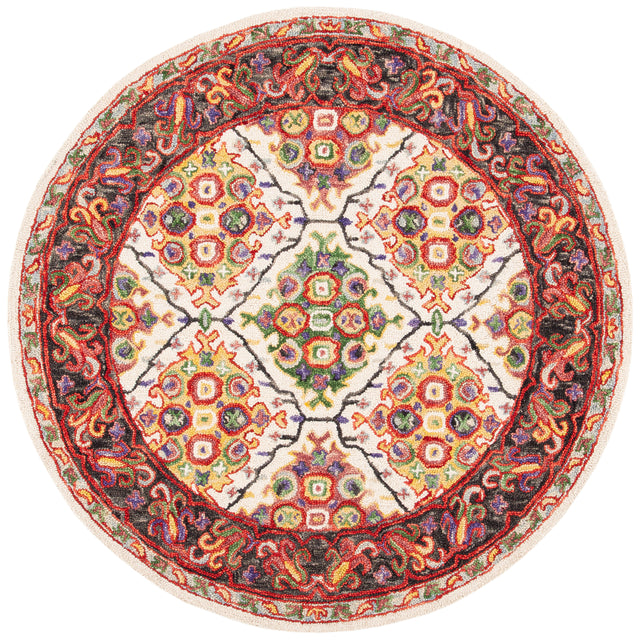 Safavieh Trace Trc524A Ivory/Red Rugs.