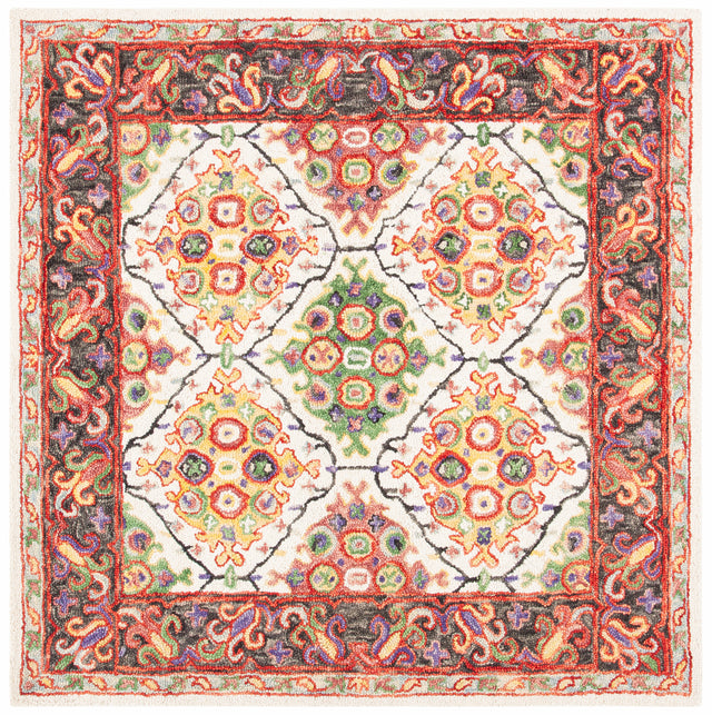 Safavieh Trace Trc524A Ivory/Red Rugs.