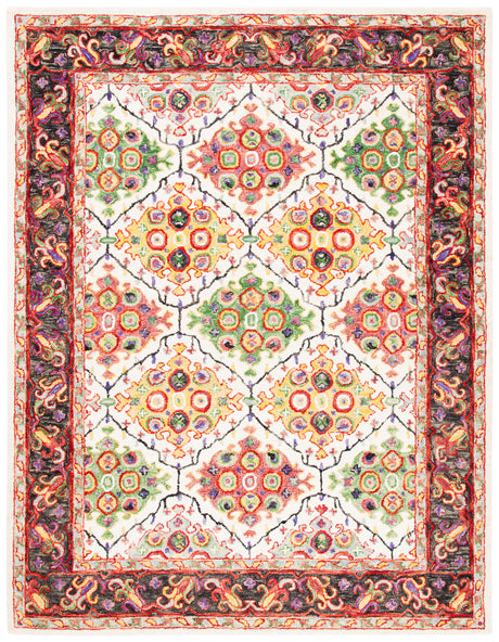 Safavieh Trace Trc524A Ivory/Red Rugs.