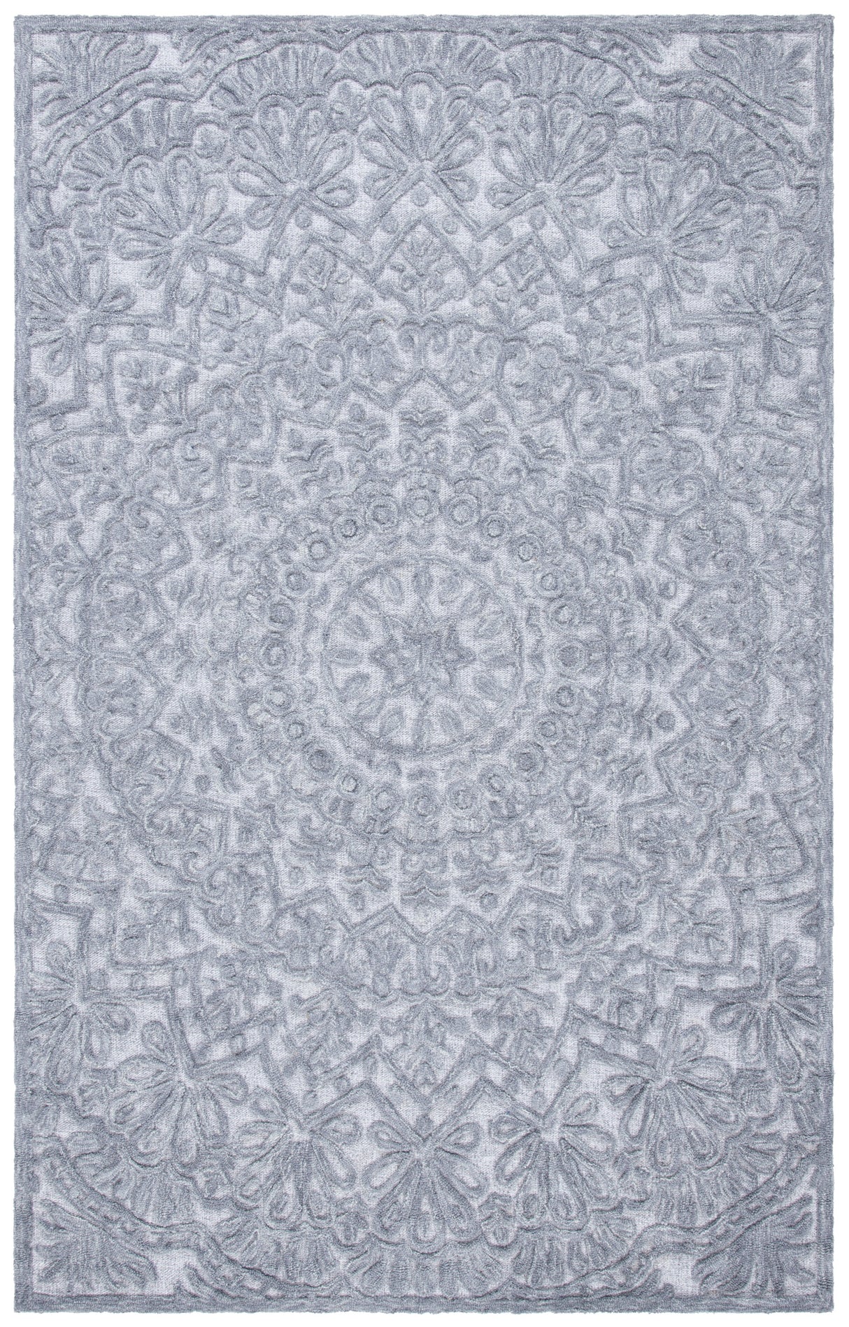 Safavieh Trace Trc601F Light Grey Rugs.
