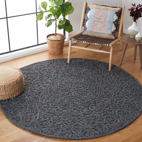 Safavieh Trace Trc601H Dark Grey Rugs.