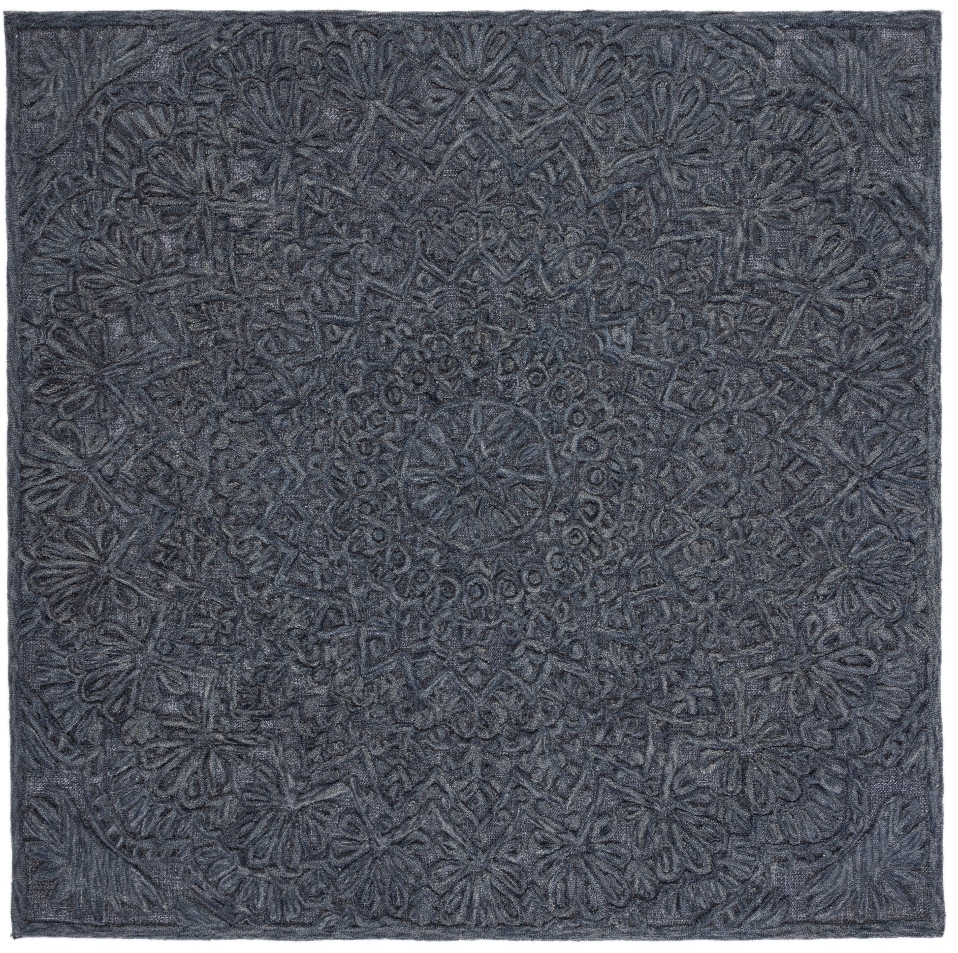 Safavieh Trace Trc601H Dark Grey Area Rug