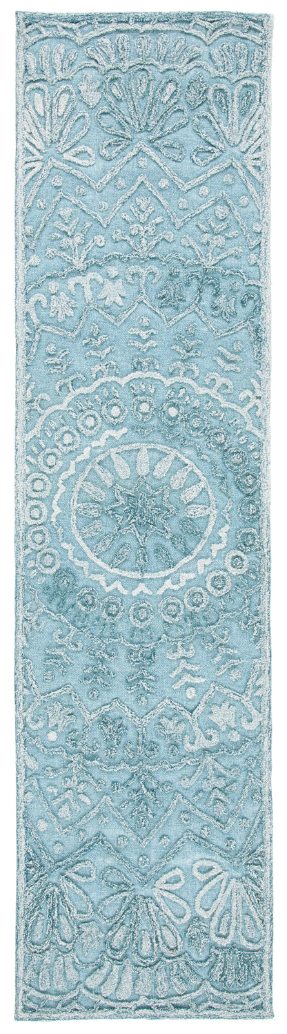 Safavieh Trace Trc601K Turquoise/Green Area Rug