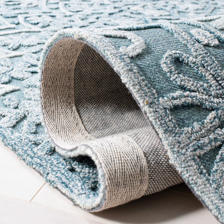 Safavieh Trace Trc601K Turquoise/Green Rug.