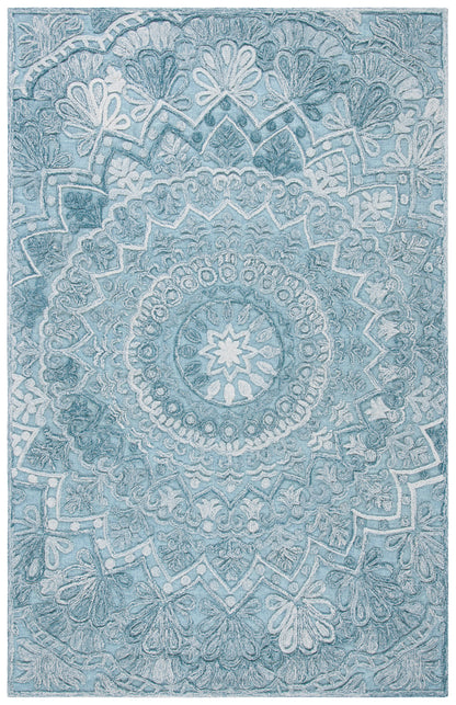 Safavieh Trace Trc601K Turquoise/Green Area Rug