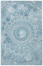 Safavieh Trace Trc601K Turquoise/Green Rug.