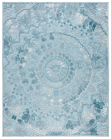 Safavieh Trace Trc601K Turquoise/Green Rug.