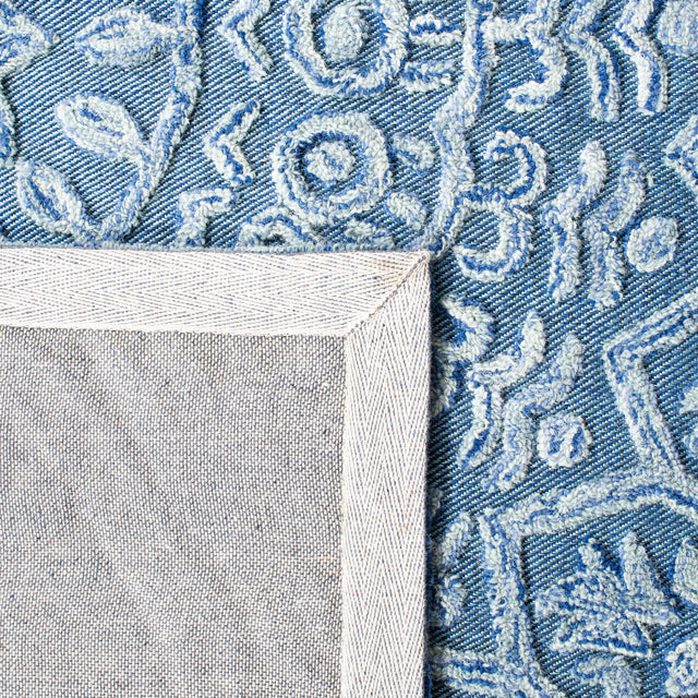 Safavieh Trace Trc601M Blue/Light Green Rugs.