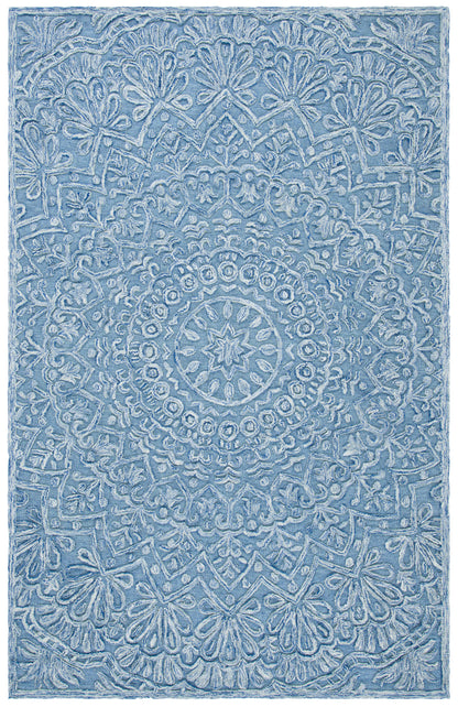 Safavieh Trace Trc601M Blue/Light Green Area Rug