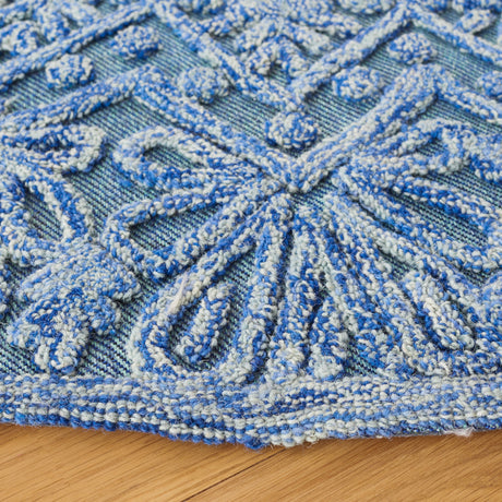 Safavieh Trace Trc601M Blue/Light Green Rugs.