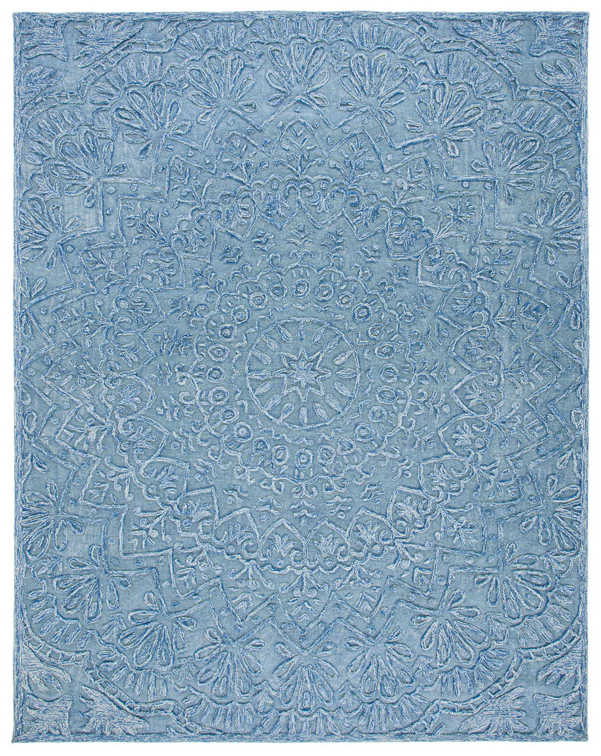 Safavieh Trace Trc601M Blue/Light Green Rugs.